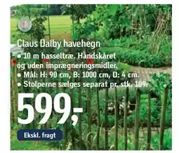 Føtex Claus Dalby havehegn tilbud