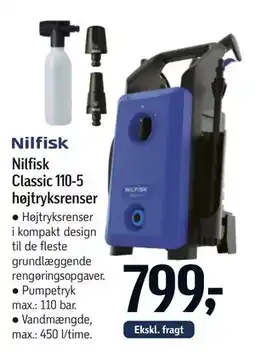 Føtex Nilfisk Classic 110-5 højtryksrenser tilbud