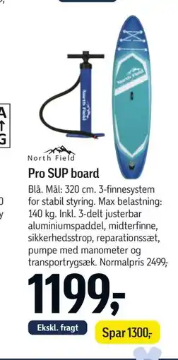 Føtex Pro SUP board tilbud