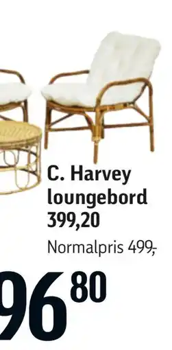 Føtex Harvey loungebord tilbud