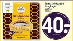 REMA 1000 Toms Skildpadde islagkage tilbud