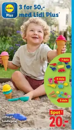 Lidl LUPILU Sandlegetøj, App-pris tilbud