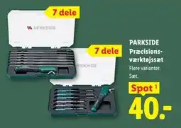 Lidl PARKSIDE Præcisionsværktøjssæt tilbud