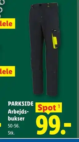 Lidl PARKSIDE Arbejdsbukser tilbud