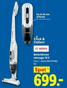 Lidl Batteridreven støvsuger 16 V tilbud