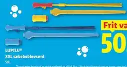 Lidl LUPILU XXL sæbeboblesværd tilbud