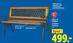 Lidl LIVARNO Havebænk tilbud