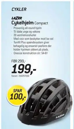 Thansen Cykelhjelm tilbud
