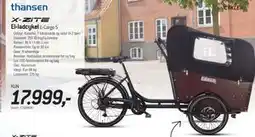 Thansen El-ladcykel tilbud