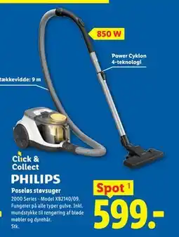 Lidl Poseløs støvsuger tilbud
