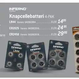 Thansen Knapcellebatteri tilbud