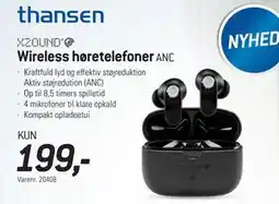 Thansen Wireless høretelefoner tilbud