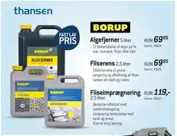 Thansen Algefjerner tilbud