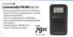 Thansen Lommeradio FM/AM tilbud