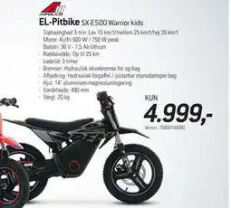 Thansen EL-Pitbike tilbud