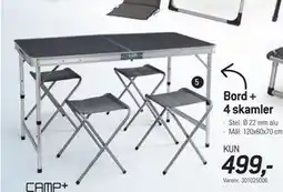 Thansen BORD MED SKAMLER tilbud