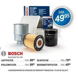 Thansen POLLENFILTER tilbud