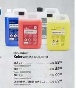 Thansen DEMINERALISERET VAND tilbud