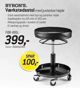 Thansen Værkstedsstol tilbud