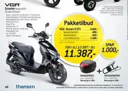 Thansen Scooter tilbud
