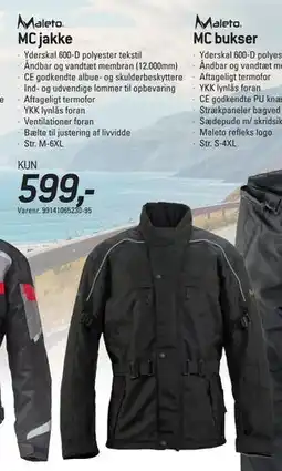 Thansen MC jakke tilbud