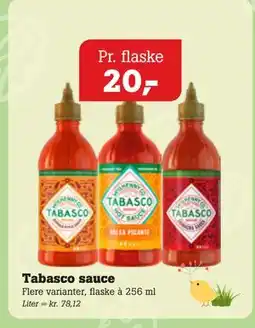 Poetzsch Padborg Tabasco sauce tilbud