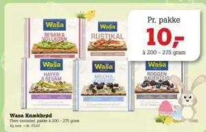 Poetzsch Padborg Wasa Knækbrød tilbud