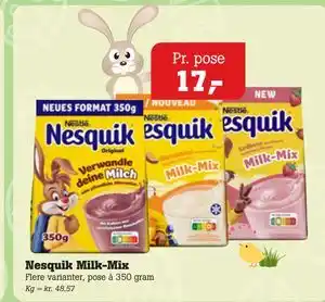 Poetzsch Padborg Nesquik Milk-Mix tilbud