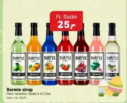 Poetzsch Padborg Barmix sirup tilbud