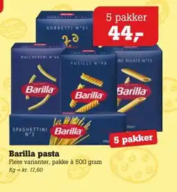 Poetzsch Padborg Barilla pasta tilbud