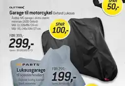 Thansen Garage til motorcykel tilbud