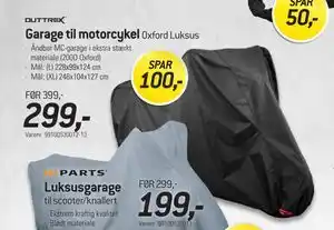 Thansen Garage til motorcykel tilbud