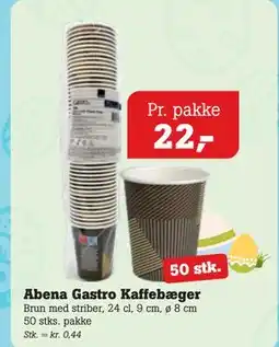 Poetzsch Padborg Abena Gastro Kaffebæger tilbud