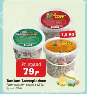 Poetzsch Padborg Bonbon Lossepladsen tilbud