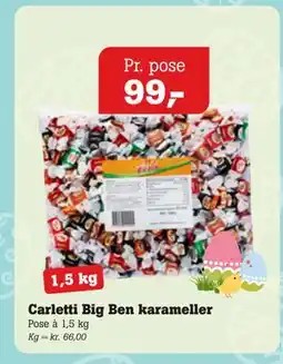 Poetzsch Padborg Carletti Big Ben karameller tilbud