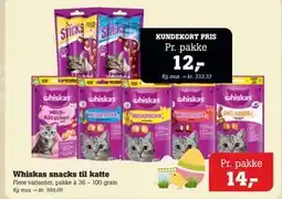 Poetzsch Padborg Whiskas snacks til katte tilbud