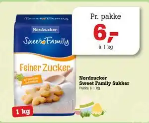 Poetzsch Padborg Nordzucker Sweet Family Sukker tilbud