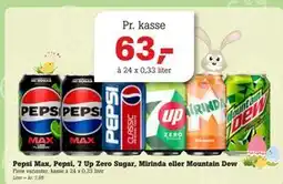 Poetzsch Padborg Pepsi Max, Pepsi, 7 Up Zero Sugar, Mirinda eller Mountain Dew tilbud