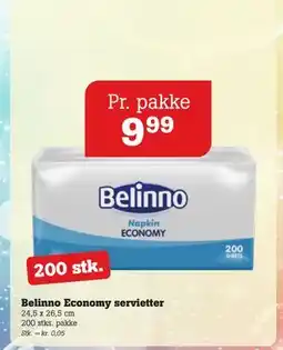 Poetzsch Padborg Belinno Economy servietter tilbud