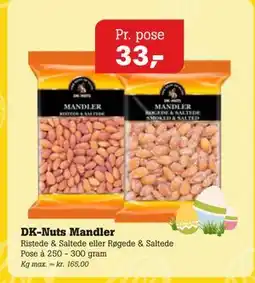 Poetzsch Padborg DK-Nuts Mandler tilbud