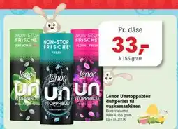 Poetzsch Padborg Lenor Unstoppables duftperler til vaskemaskinen tilbud