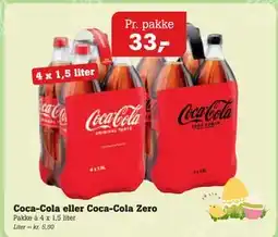 Poetzsch Padborg Coca-Cola eller Coca-Cola Zero tilbud