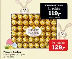 Poetzsch Padborg Ferrero Rocher tilbud