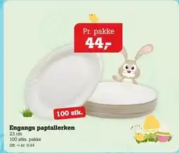 Poetzsch Padborg Engangs paptallerken tilbud