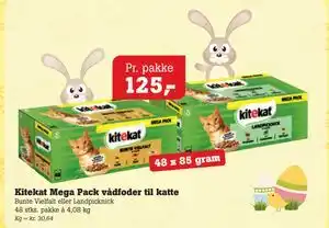 Poetzsch Padborg Kitekat Mega Pack vådfoder til katte tilbud