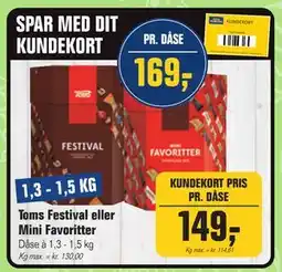 Otto Duborg Toms Festival eller Mini Favoritter tilbud