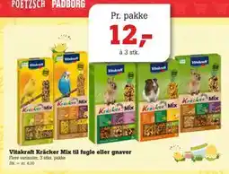 Poetzsch Padborg Vitakraft Kräcker Mix til fugle eller gnaver tilbud