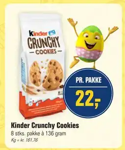 Otto Duborg Kinder Crunchy Cookies tilbud