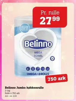 Poetzsch Padborg Belinno Jumbo køkkenrulle tilbud