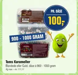 Otto Duborg Toms Karameller tilbud
